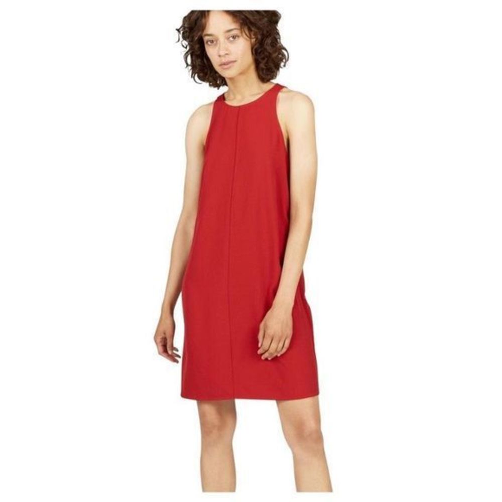 Everlane Red Sleeveless Dress
